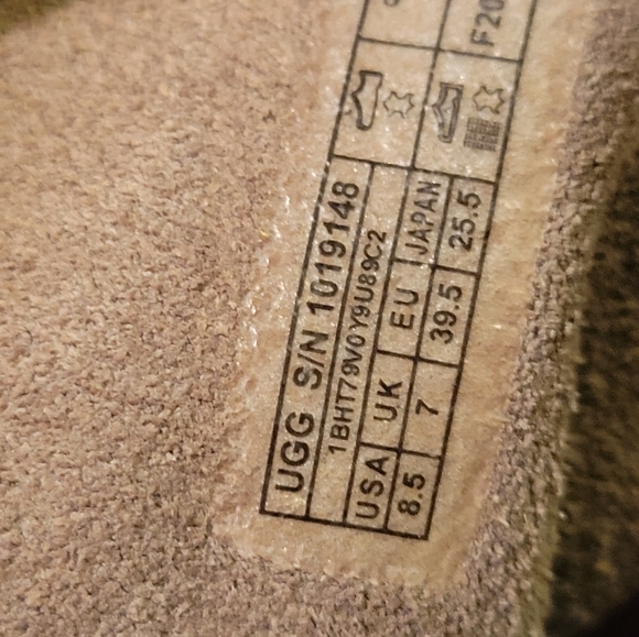 Ugg Elora Suede Ankle Boot in Nubuck size 8.5 #457 - Picture 8 of 16